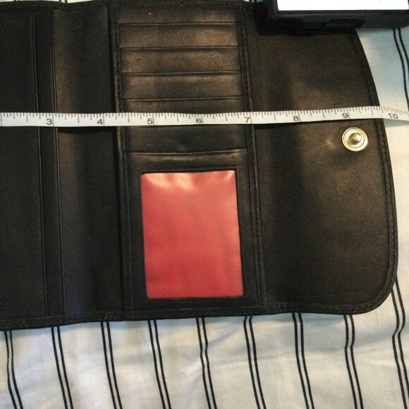 Dooney & Bourke Wallet Trifold Wallet Women's Wallet Vintage Cream & Black NEW! - Picture 8 of 9